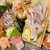 おとなの大漁旗 - 関あじ、縞あじと厳選鮮魚のお造り盛合わせ