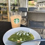 STARBUCKS COFFEE - ホワイト モカ　¥490
                        抹茶ホワイトチョコスコーン　¥310