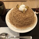 和栗モンブラン＆かき氷 ふわり - 