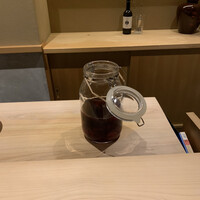 日本料理 研野 - 自家製梅酒