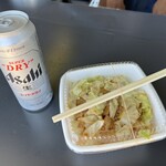 神戸屋 - 缶ビール600円　　焼肉ランチ880円