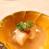 赤坂 桃の木 - ⚫スジアラの蒸し物  魚の浮袋