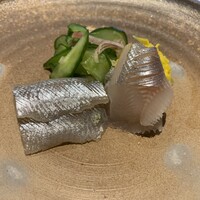 出羽屋 - 鮎のお造り