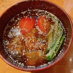 しみず - 冷麺スープ