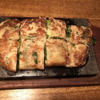 水剌間 恵比寿本店 - 九条葱と韮のチヂミ