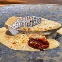 馳走西健一 - 伊佐木塩水〆 甲殻類ビスク