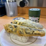 Kappa壽司 能代店 - なす天ぷらにぎり　100円＋税