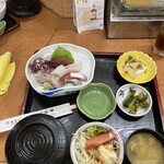 山翠 - 料理写真:刺身定食