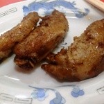 龍苑 - 手羽先　400円　名古屋めしと違う中華風で美味しい
