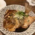 Izakaya Totoji - 鯛のお頭の煮つけは大きかった！