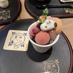 SNOOPY茶屋 - いちごパフェ