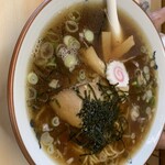 徳市 - ラーメン　並