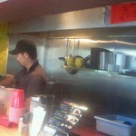 マイヅルカレー - カウンターからの眺め