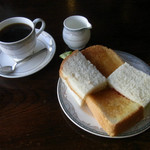 ダイニングカフェY'S - モーニングサービス 380円