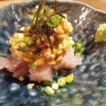 チバラキ酒場 - マグロ納豆638円