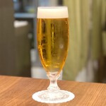 あなごと日本酒 なかむら - 生ビール