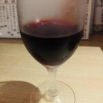 チバラキ酒場 - グラスワイン赤308円