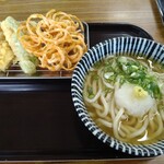 八割うどん - 天盛り冷かけうどん並