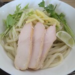 八割うどん - 冷やしグリーンカレーつけ汁うどん並