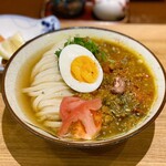 うどん棒 - ８月限定冷かけキーマ