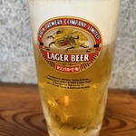 ノラネコ食堂 - 生ビール
