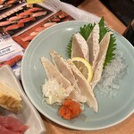 Kaisendokoro Sushitsune - ふぐのタタキポン酢　780円