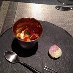 エクアトゥール - 蛤、雲丹のオマールジュレ