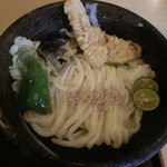 うどん麺房 みまさ - 天ぷらの存在感うすし・・・ランチセットだものネ