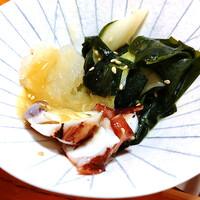 富久鮨 池袋西口店 - クラゲ、タコ、わかめのぬた