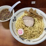 珍々亭 - 油そば並(800円)とスープ(50円)