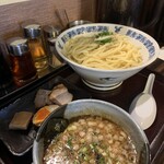 しょうじ - つけめん(冷)大盛り1000円　大盛り無料