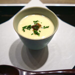 USHIGORO S. - ピュアホワイトの冷製ポタージュ