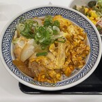 Yoshinoya - 親子丼(並)＋サラダセット
