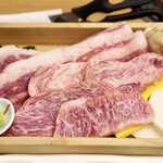 焼肉 水谷 - 焼肉盛り合わせ　竹