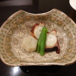 あま木 - 日間賀の蛸、里芋、いんげん