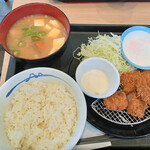 松のや - ラムかつ定食