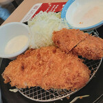 松のや - ロースカツ定食