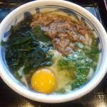 久松うどん　はなしょう - 肉わかめたまご