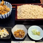 そば処　登奈美庵 - 小天丼セット