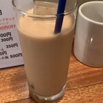 円町リバーブ - セットで200円引きになるアイスカフェオレは100円。