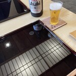 うなぎと炭焼 久松 - テーブルセッティングもセンスあり