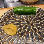 馳走 啐啄一十  - 【写真⑫】胡瓜、麦味噌、和芥子