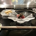 銀座うかい亭 - スターターはキャビアとまぐろ