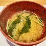 馳走 啐啄一十  - 【写真⑮】味噌汁