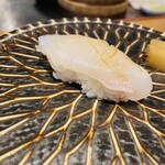 馳走 啐啄一十  - 【写真①】白甘鯛(鹿児島県、12日熟成)