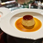 銀座うかい亭 - クラシックなプリン絶品です。