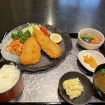 魚料理 一心 - アジフライ定食