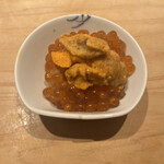 鮨 一二郎 - 雲丹イクラ小丼