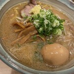 札幌麺屋 美椿 - 味噌ラーメン＋あじたま