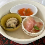 Musée Restaurant ZEN - Lunch Set Menu 戸隠@3,740円+サービス料10%